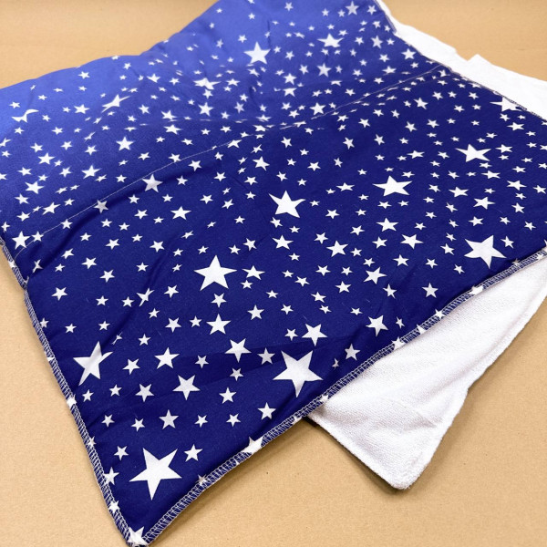 Непромокаюча пелюшка · Синя з зірочками · З синтепоном — Babywear
