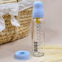 Дитяча пляшечка BIBS 225мл, Блакитний