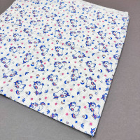 Ситцева пелюшка · 90×100 см · Сині Єдинороги — Babywear