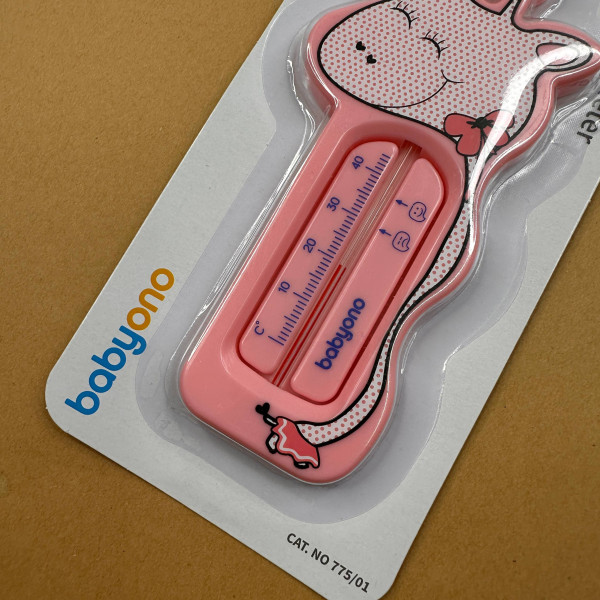 Термометри для водички BabyOno Рожевий з жирафом