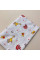 Ситцева пелюшка · 90×100 см · Жовті тваринки — Babywear