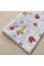 Ситцева пелюшка · 90×100 см · Жовті тваринки — Babywear