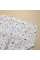Ситцева пелюшка · 90×100 см · Рожево-сірі зірочки — Babywear