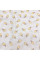Ситцева пелюшка · 90×100 см · Жовті ріжки — Babywear