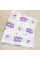 Ситцева пелюшка · 90×100 см · Фіалетові Лами — Babywear