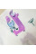 Ситцева пелюшка · 90×100 см · Фіалетові Лами — Babywear