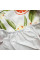 Набір у візочок з ранфорсу Біла з апельсинами