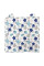 Подушка з вушками (  блакитно - сині зірочки)