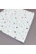 Ситцева пелюшка · 90×100 см · Блакитно-сірі зірочки — Babywear