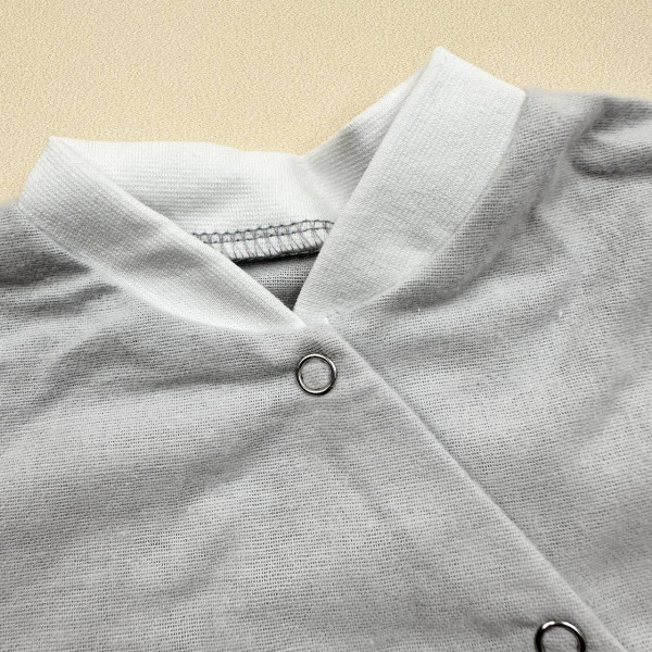 Чоловічок із байки (футер) Ніжно - сірий (56–86)