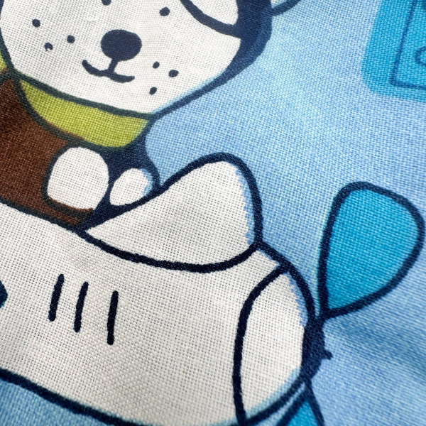 Непромокаюча пелюшка · Блакитна · З синтепоном — Babywear