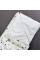 Непромокаюча пелюшка · Жовто-сірі зірочки · З синтепоном — Babywear