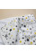 Непромокаюча пелюшка · Жовто-сірі зірочки · З синтепоном — Babywear