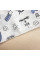 Бавовняна пелюшка · 90×70 см. · Блакитні єдиноріжки — Babywear