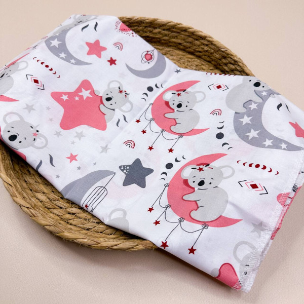 Бавовняна пелюшка · 90×70 см. · Коали — Babywear