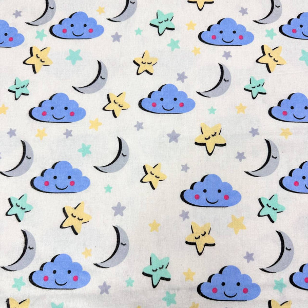 Байкова пелюшка · 70×90 см. · Блакитна хмаринка — Babywear