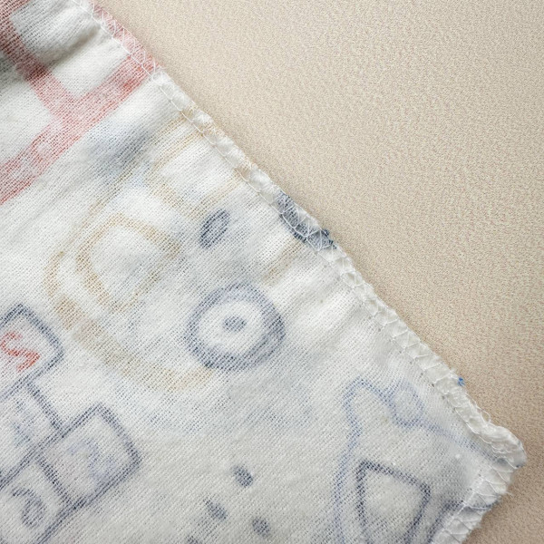 Байкова пелюшка · 70×90 см. · Кольорові машинки — Babywear