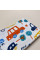 Байкова пелюшка · 70×90 см. · Кольорові машинки — Babywear