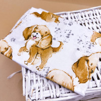 Бавовняна пелюшка · 90×70 см · Веселі песики — Babywear