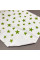 Непромокаюча пелюшка · 60×45 см · Зелені зірочки — Babywear