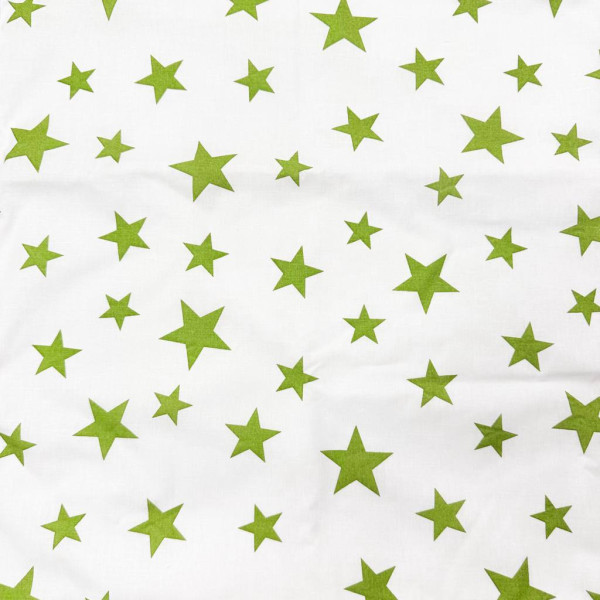 Непромокаюча пелюшка · 60×45 см · Зелені зірочки — Babywear