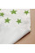Непромокаюча пелюшка · 60×45 см · Зелені зірочки — Babywear
