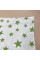 Непромокаюча пелюшка · 60×45 см · Зелені зірочки — Babywear