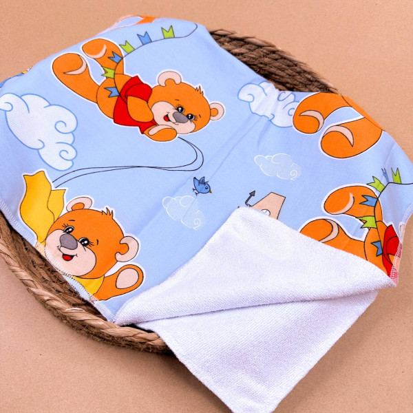 Непромокаюча пелюшка · Блакитна з ведмедиками — Babywear