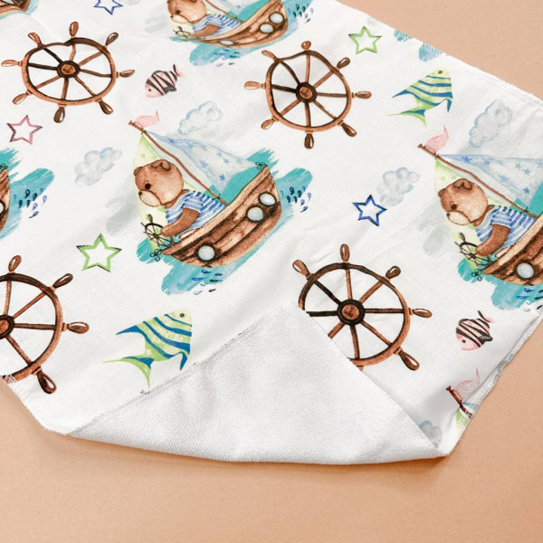 Бавовняна пелюшка · Ведмедики-моряки — Babywear