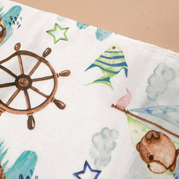 Бавовняна пелюшка · Ведмедики-моряки — Babywear
