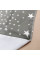 Непромокаюча пелюшка · 60×45 см · Сіра зірочки — Babywear