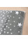 Непромокаюча пелюшка · 60×45 см · Сіра зірочки — Babywear
