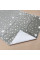 Непромокаюча пелюшка · 60×45 см · Сіра зірочки — Babywear