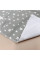 Непромокаюча пелюшка · 60×45 см · Сіра зірочки — Babywear
