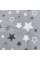 Непромокаюча пелюшка · 60×45 см · Сіра з зірочками — Babywear