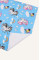 Непромокаюча пелюшка · 120×60 см · Блакитна з єдиноріжками — Babywear