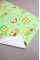 Непромокаюча пелюшка · 120×60 см · Зелені сови — Babywear
