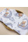 Непромокаюча пелюшка · 120×60 см · Ведмедик на місяцях — Babywear