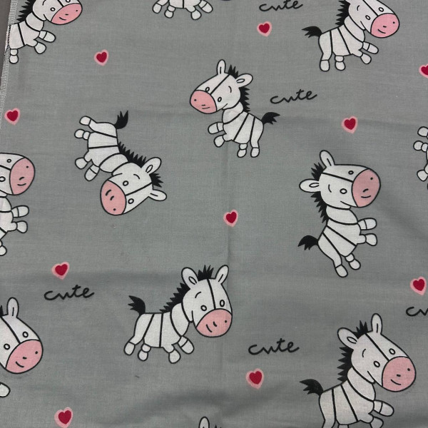Непромокаюча пелюшка · Сіра з зебрами — Babywear