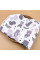 Непромокаюча пелюшка · 80×65 см · Сірі ведмедики · Водонепроникна — Babywear