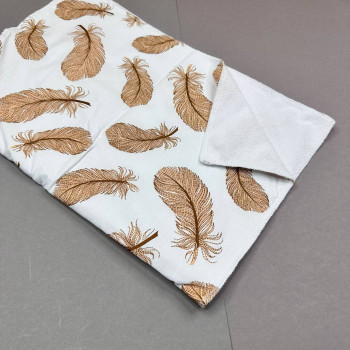 Непромокаюча пелюшка · 60×45 см · Бежеве пірячко — Babywear