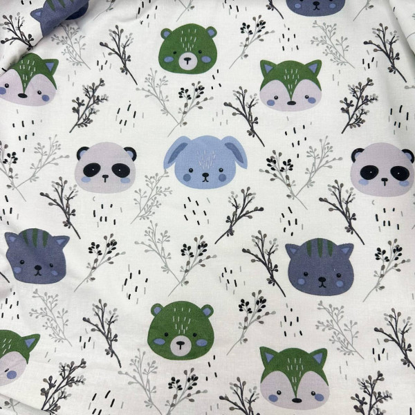 Непромокаюча пелюшка · 60×45 см · Тваринки та гілочки — Babywear