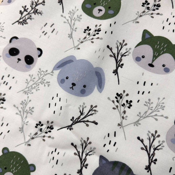Непромокаюча пелюшка · 60×45 см · Тваринки та гілочки — Babywear