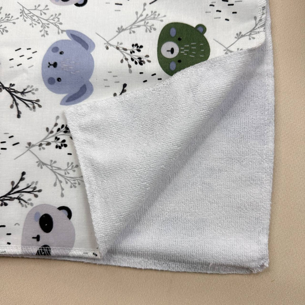 Непромокаюча пелюшка · 60×45 см · Тваринки та гілочки — Babywear
