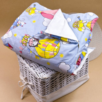 Непромокаюча пелюшка · Єдиноріжки на кульках · З синтепоном — Babywear