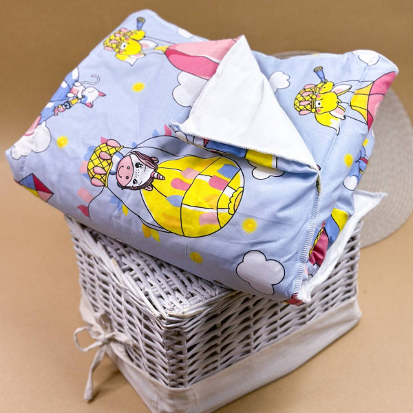 Непромокаюча пелюшка · Єдиноріжки на кульках · З синтепоном — Babywear
