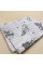 Бавовняна пелюшка · 90×110 см · Біла з ведмедиком — Babywear