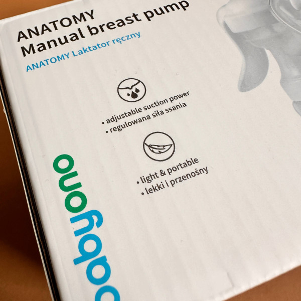 Ручний молоковідсмоктувач BabyOno Anatomy