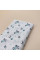 Ситцева пелюшка · 90×100 см · Бірюзові панди — Babywear