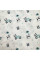 Ситцева пелюшка · 90×100 см · Бірюзові панди — Babywear